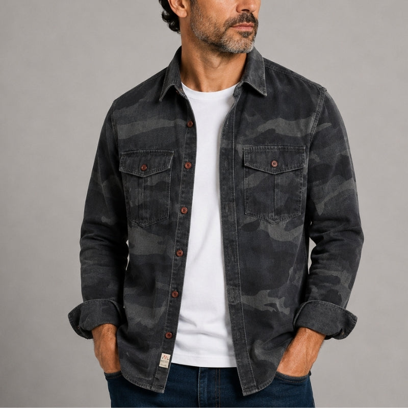 Venezia Camo Shirt Jacket
