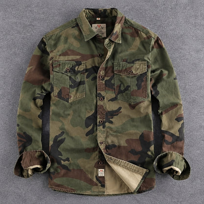 Venezia Camo Shirt Jacket