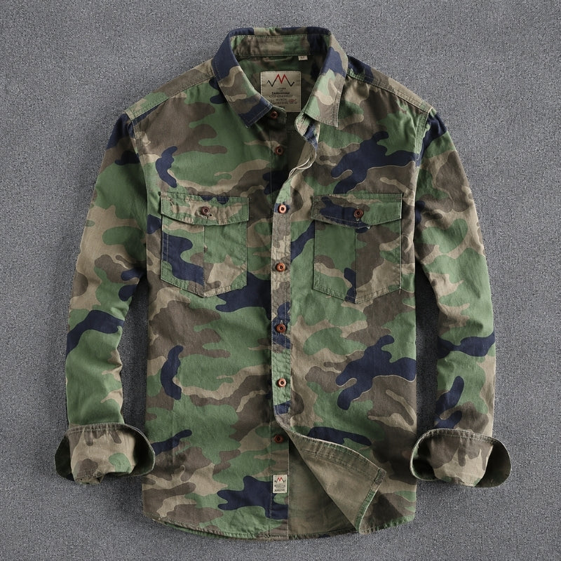 Venezia Camo Shirt Jacket