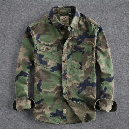 Venezia Camo Shirt Jacket