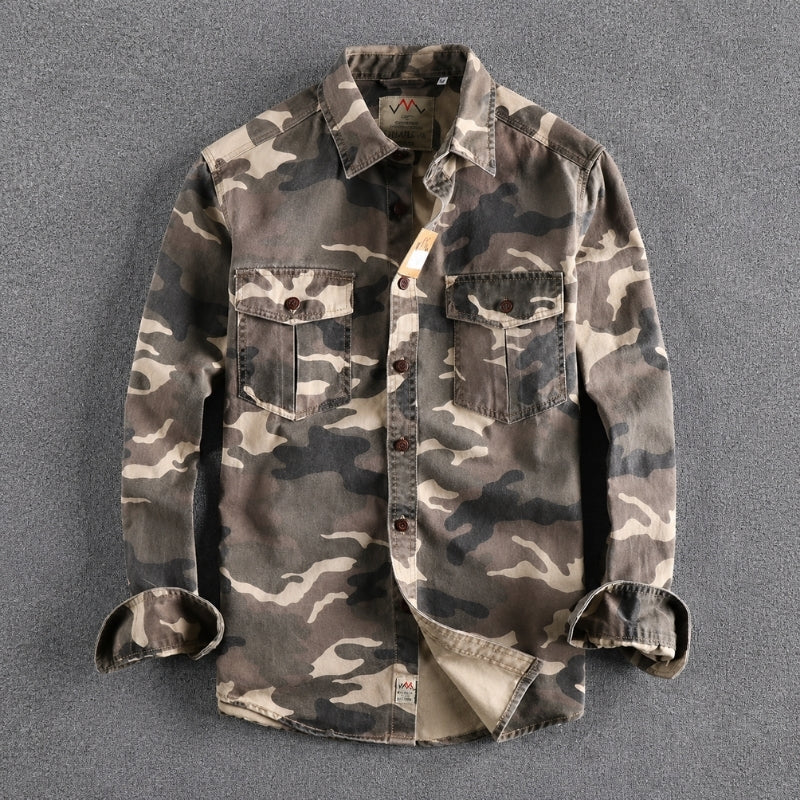 Venezia Camo Shirt Jacket