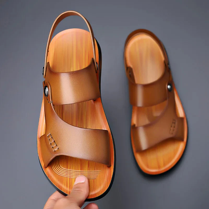 Achille Leather Sandals