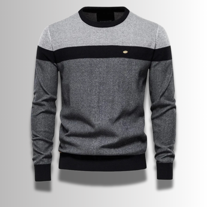 Lorenzo - Pull rayé haut de gamme