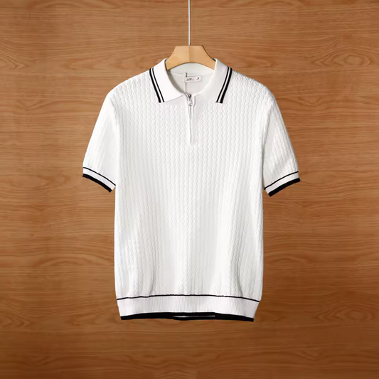 Sergio - Hollow Mesh Premium Polo