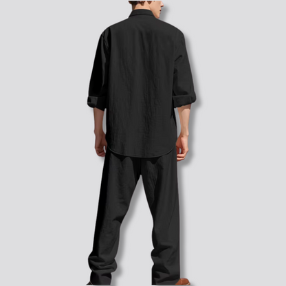 Sergio - Men's  Breathable Shirt and Pants Set
