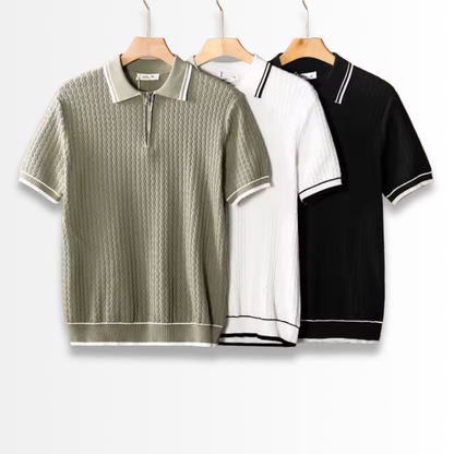 Sergio - Hollow Mesh Premium Polo