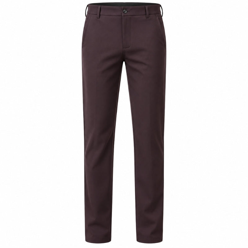 Modena Flat-Front Stretch Trousers