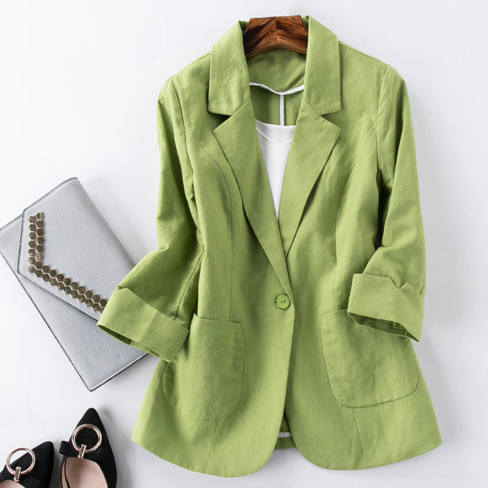 Giulia Linen Blazer