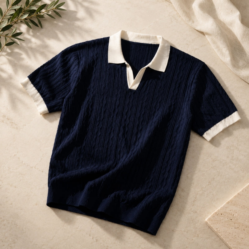 Leonardo Coastal Knit Polo