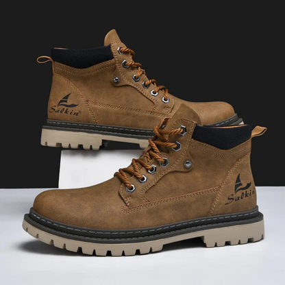 Silvio - Bottes en cuir véritable Outlander