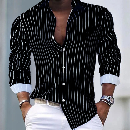 Ermenegildo - Casual Striped Shirt