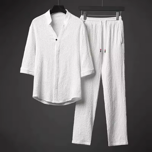 Luca - Modern Cotton Men's Suit