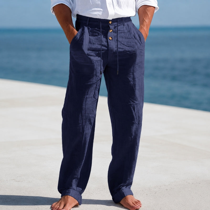 Giacomo Coastline Linen Pants