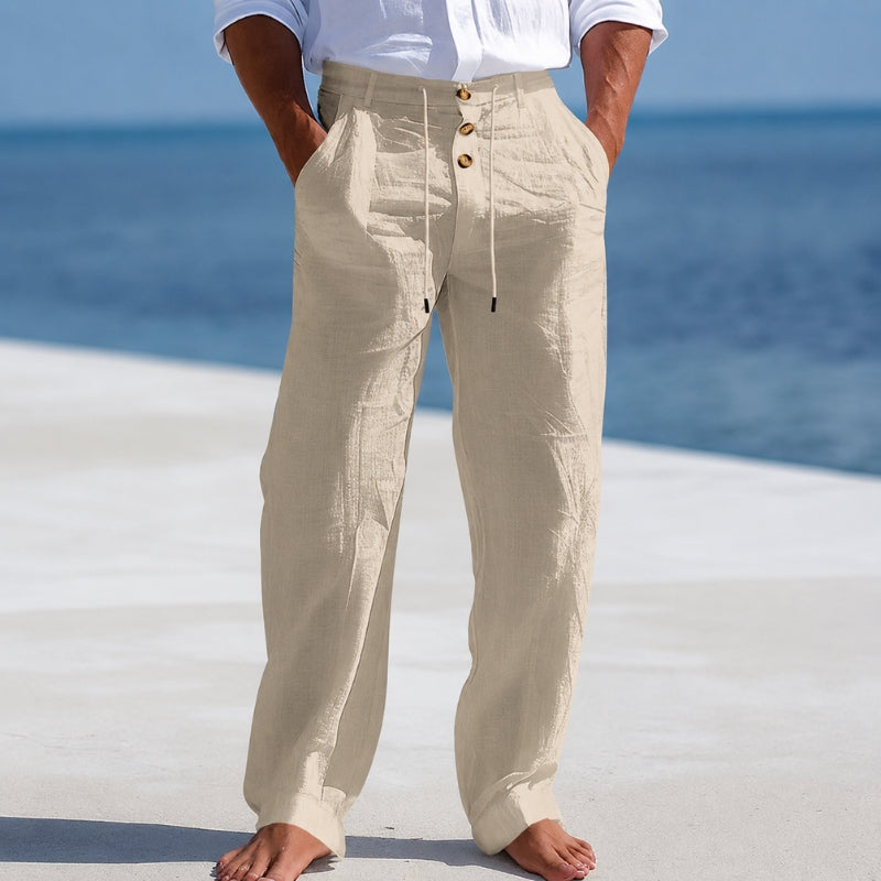 Giacomo Coastline Linen Pants