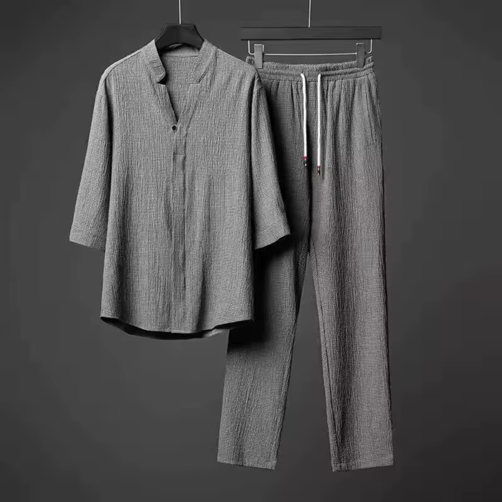 Luca - Modern Cotton Men's Suit