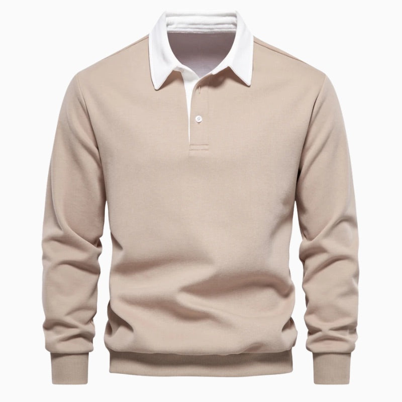 Andrea Polo Collar Sweater