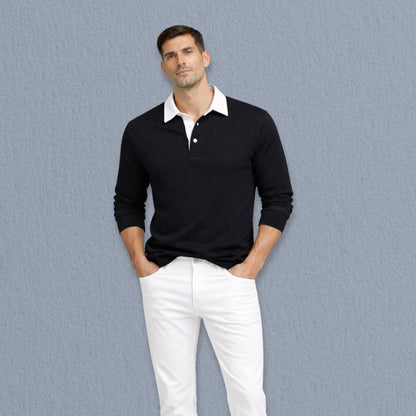 Andrea Polo Collar Sweater