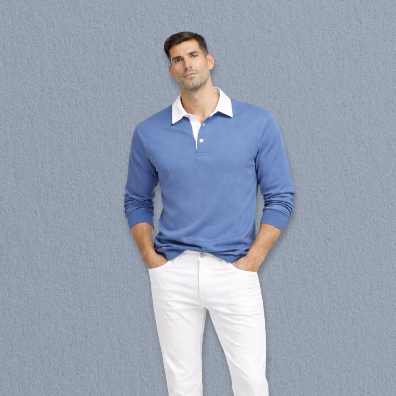 Andrea Polo Collar Sweater