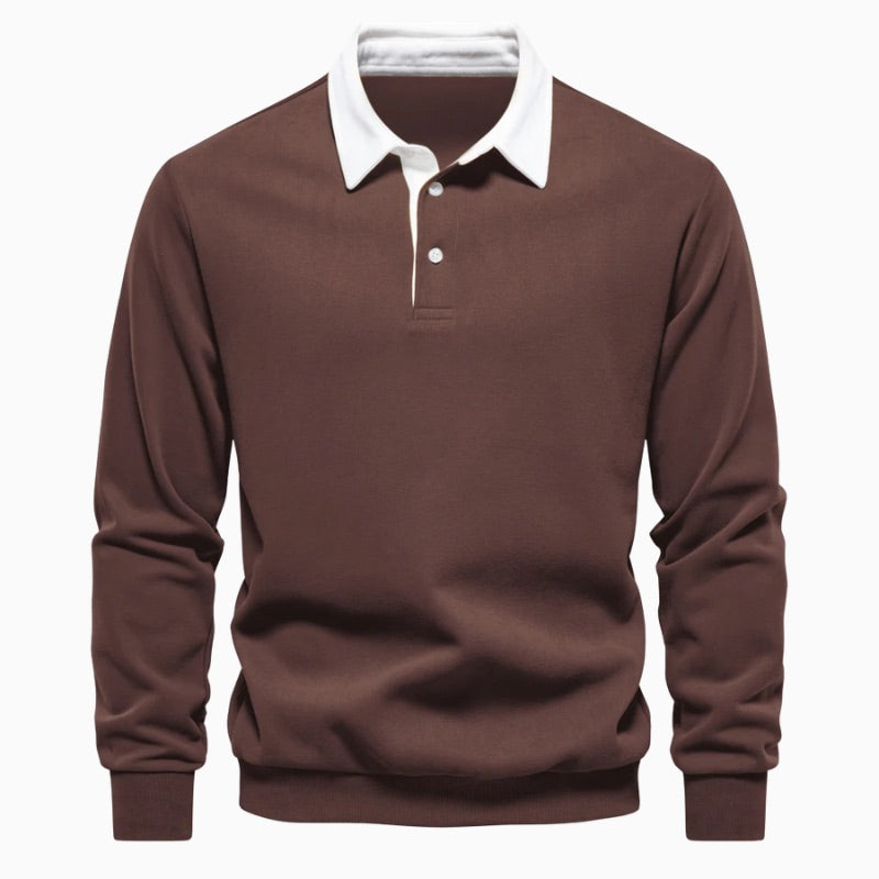 Andrea Polo Collar Sweater