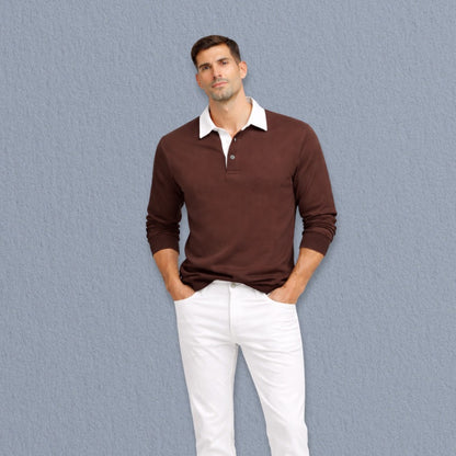 Andrea Polo Collar Sweater