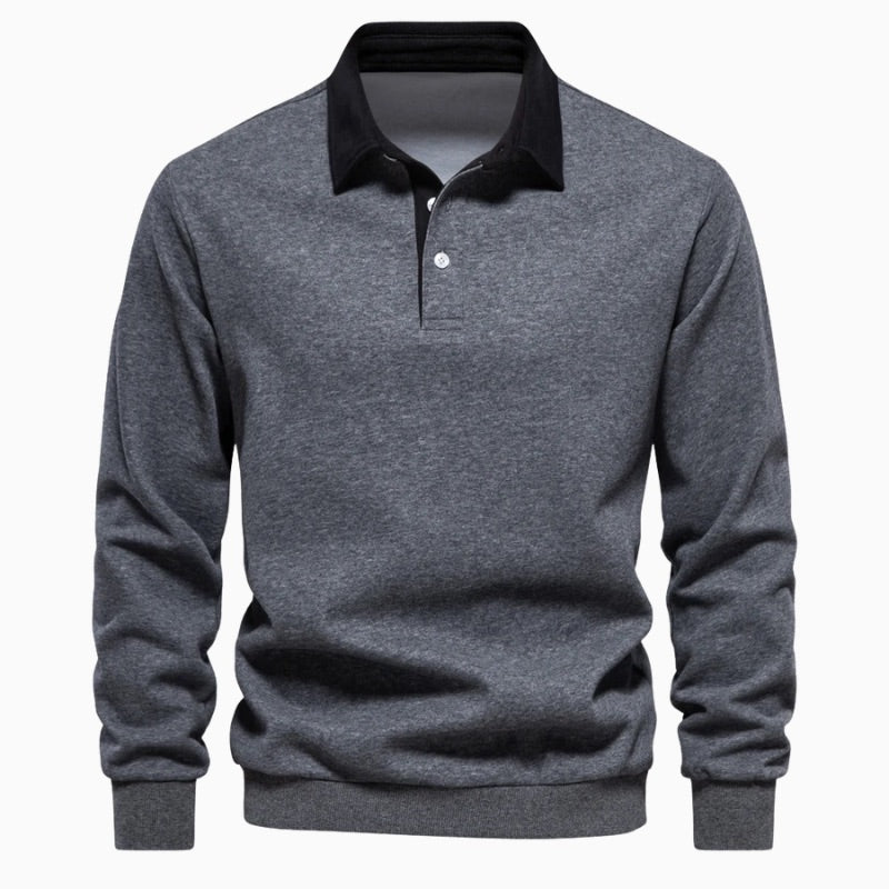 Andrea Polo Collar Sweater