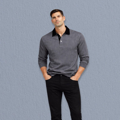 Andrea Polo Collar Sweater