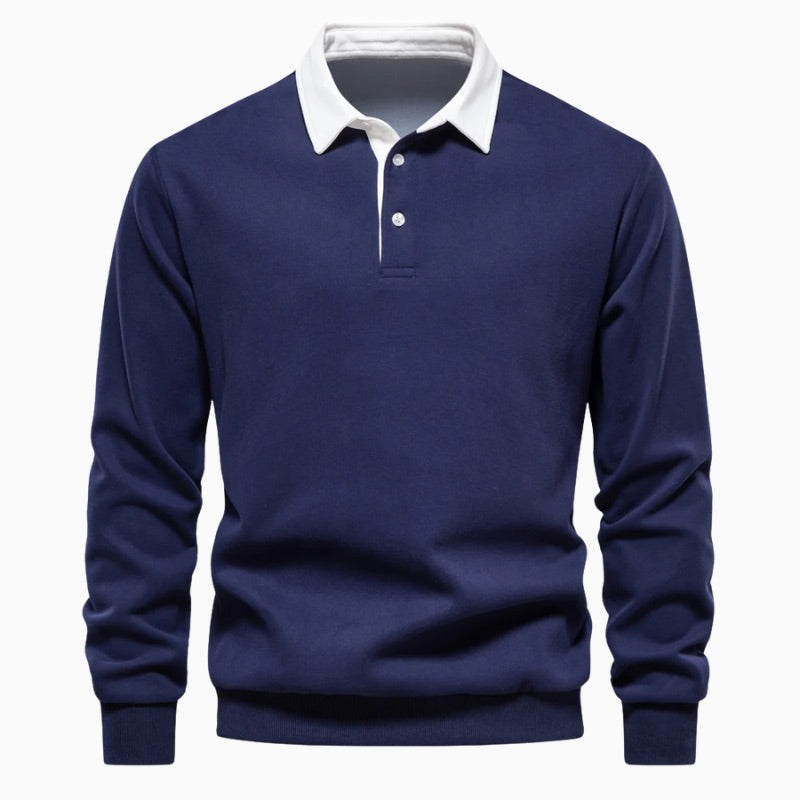Andrea Polo Collar Sweater