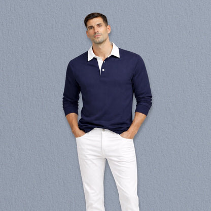 Andrea Polo Collar Sweater