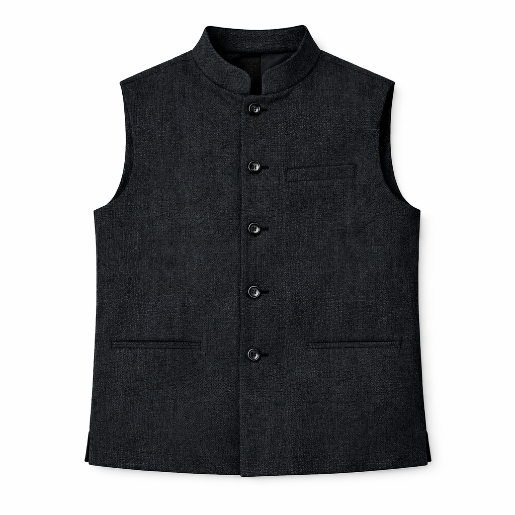 Luca - Gentleman's herringbone vest