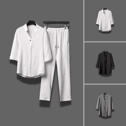 Luca - Modern Cotton Men's Suit