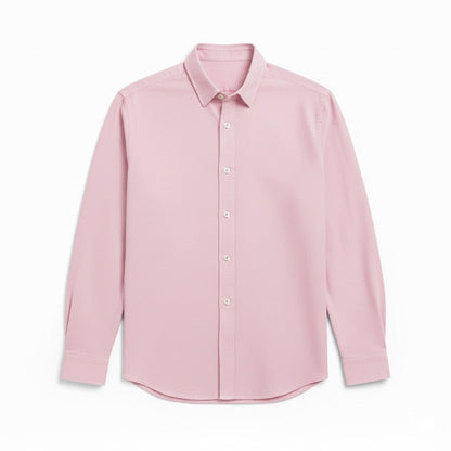 Torino Flex-Fit Men’s Shirt in Pink – Elegant wrinkle-free dress shirt for men.